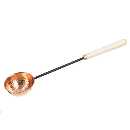 4Living Copper Sauna Ladle w/ Wooden Handle
