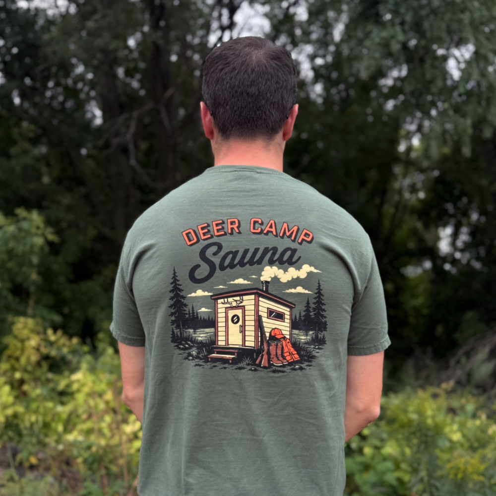 Deer Camp Sauna T Shirt