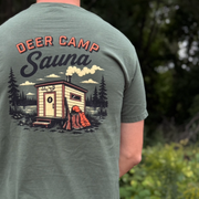 Deer Camp Sauna T Shirt