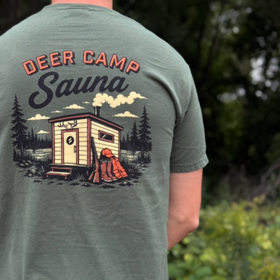 Deer Camp Sauna T Shirt