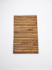 Oiled Teak Wood Mat