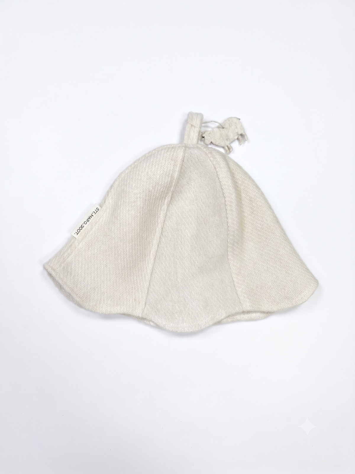 Pure Canadian Wool Sauna Hat