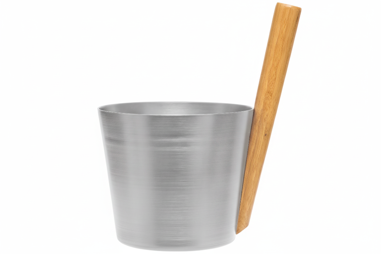 Straight Handle Sauna Bucket