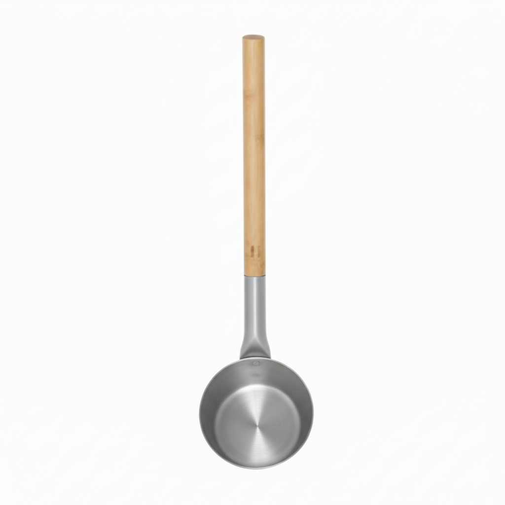 Aluminum & Bamboo Sauna Ladle