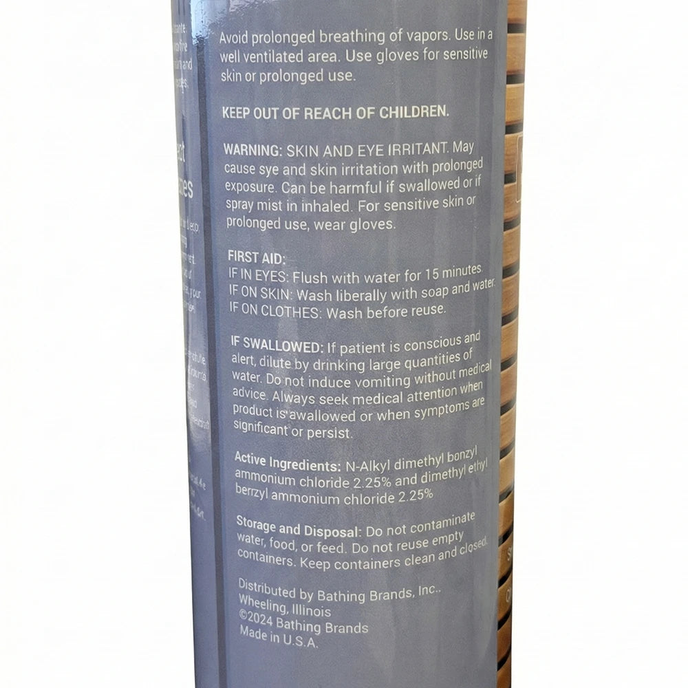 SaunaLife Sauna Cleaner - 32oz Spray Bottle